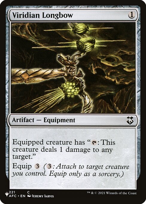 PLST: Viridian Longbow