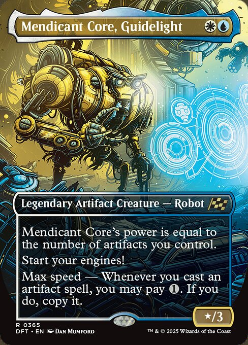DFT: Mendicant Core, Guidelight (Borderless) (Foil)