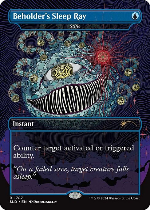 SLD: Beholder's Sleep Ray - Stifle (Foil)