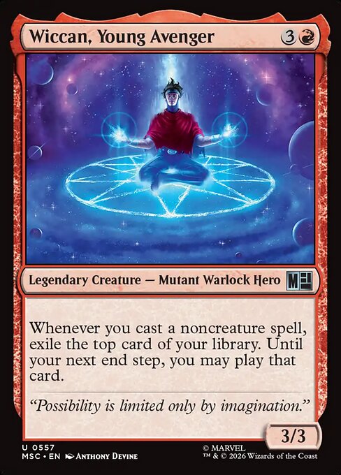 MSC: Wiccan, Young Avenger