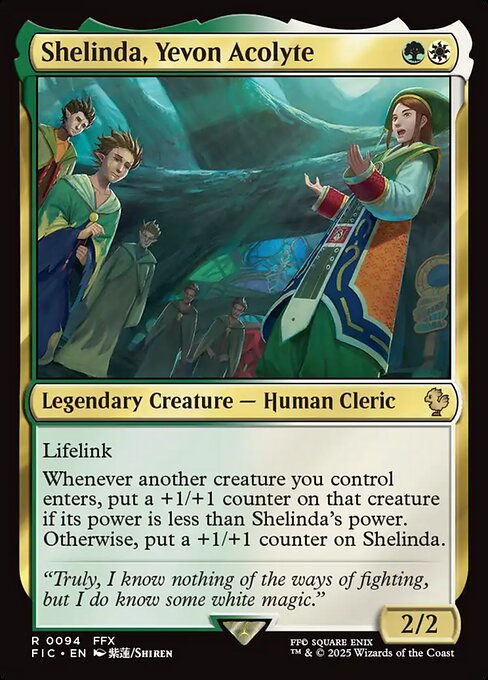 FIC: Shelinda, Yevon Acolyte