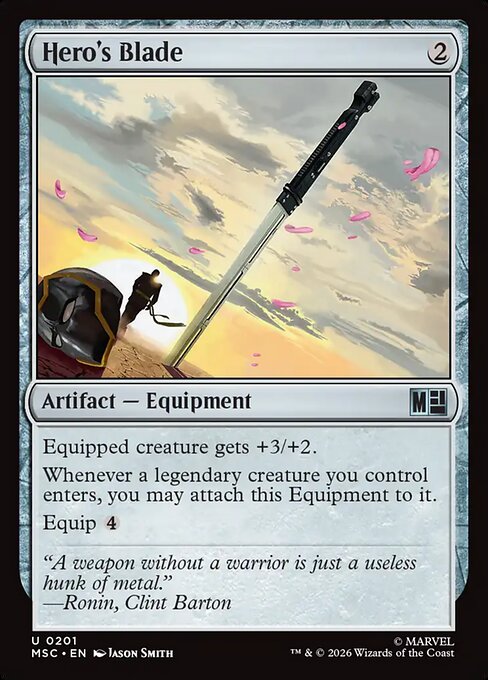 MSC: Hero's Blade