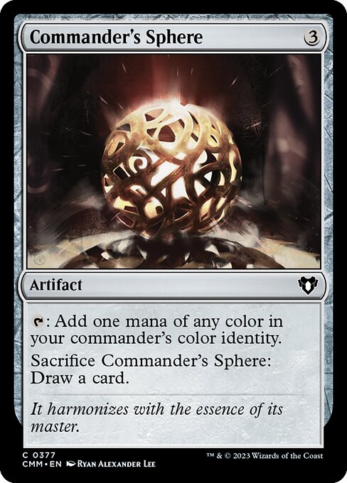 CMM: Commander's Sphere (Foil)