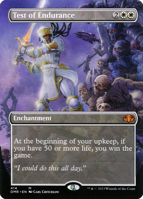 DMR: Test of Endurance (Borderless) (Foil)