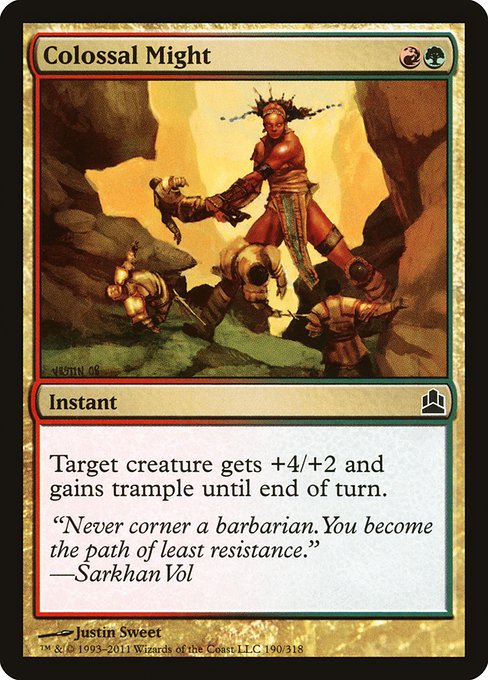 CMD: Colossal Might