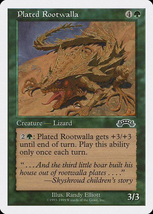 BRB: Plated Rootwalla