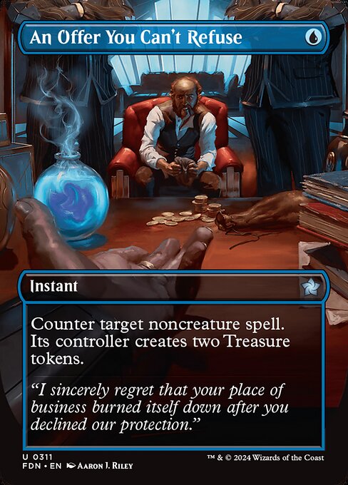 FDN: An Offer You Can't Refuse (Borderless) (Foil)