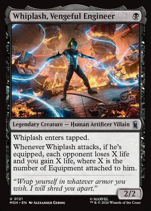 MSH: Whiplash, Vengeful Engineer