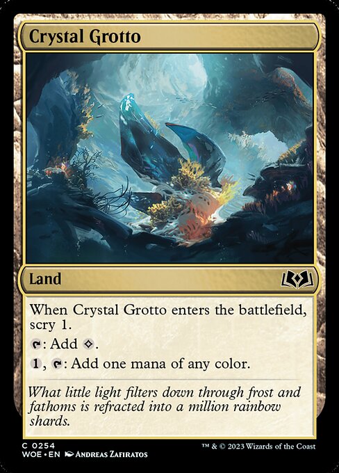 WOE: Crystal Grotto (Foil)
