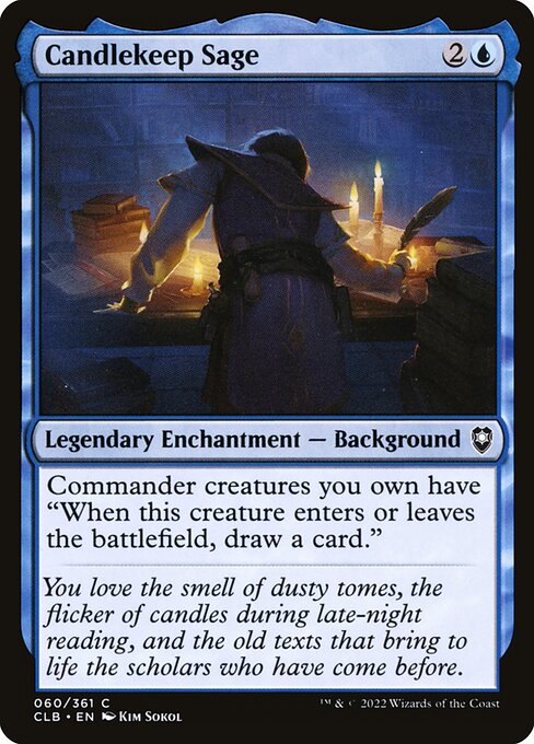 CLB: Candlekeep Sage (Foil)