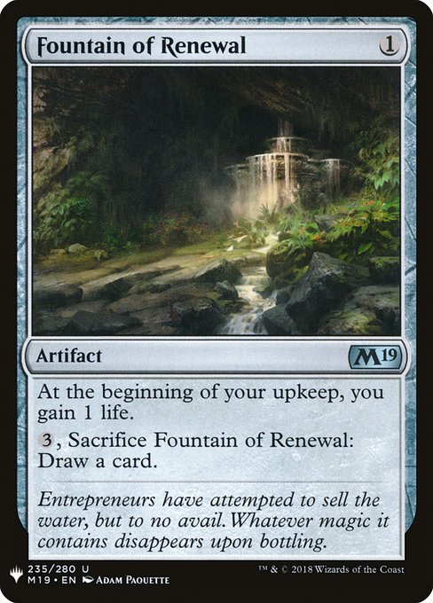 PLST: Fountain of Renewal