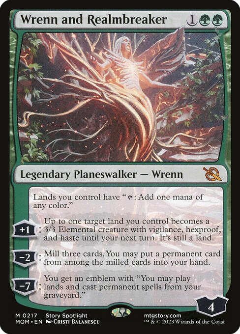 MOM: Wrenn and Realmbreaker (Foil)
