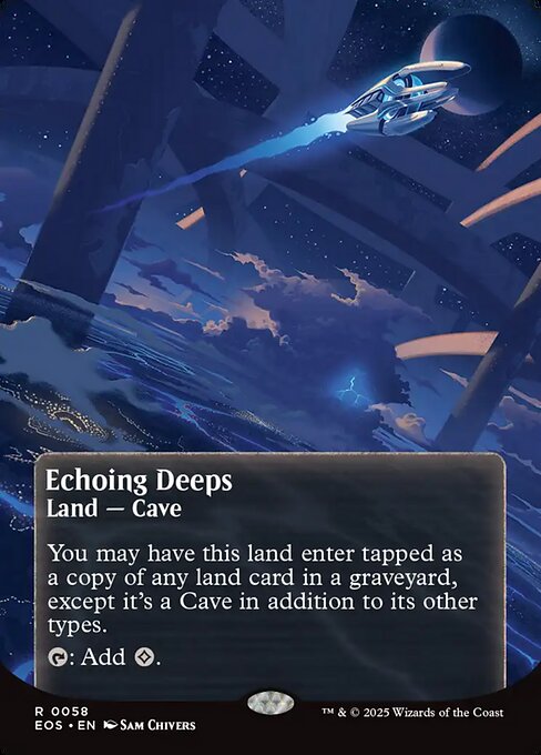 EOS: Echoing Deeps (0058) (Borderless) (Foil)