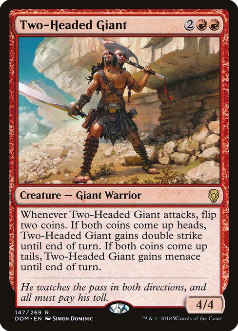 DOM: Two-Headed Giant
