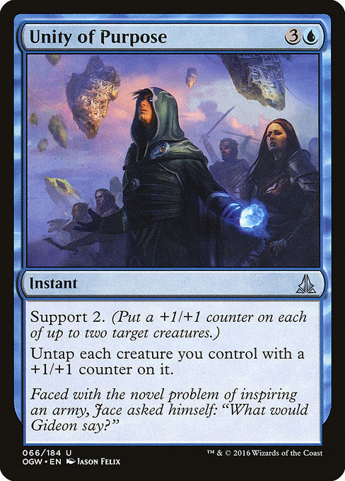 OGW: Unity of Purpose