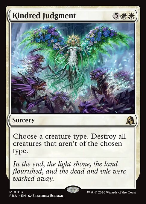 FRA: Kindred Judgment (Foil)