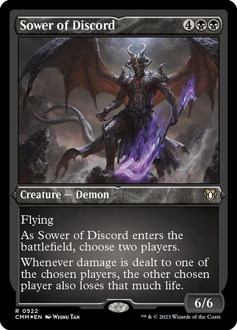 CMM: Sower of Discord (Foil Etched)