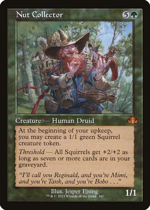 DMR: Nut Collector (Retro Frame) (Foil)