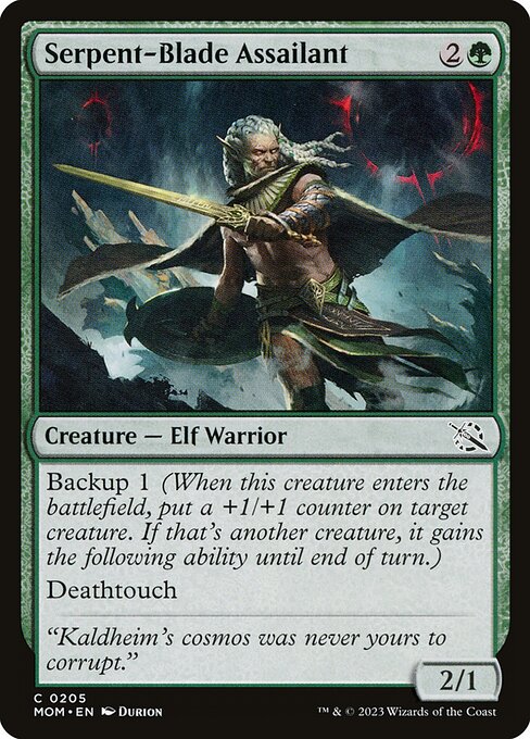 MOM: Serpent-Blade Assailant