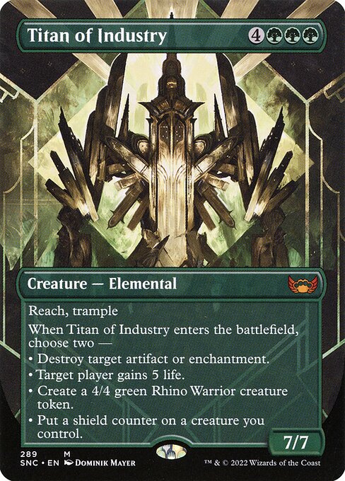 SNC: Titan of Industry (Borderless) (Foil)