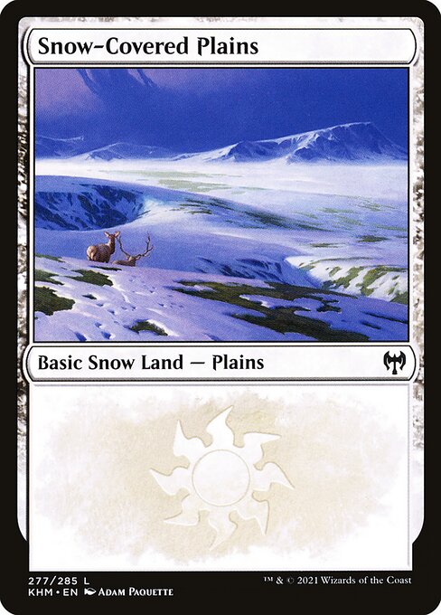 KHM: Snow-Covered Plains (277) (Foil)