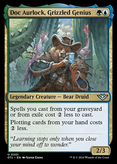 OTJ: Doc Aurlock, Grizzled Genius