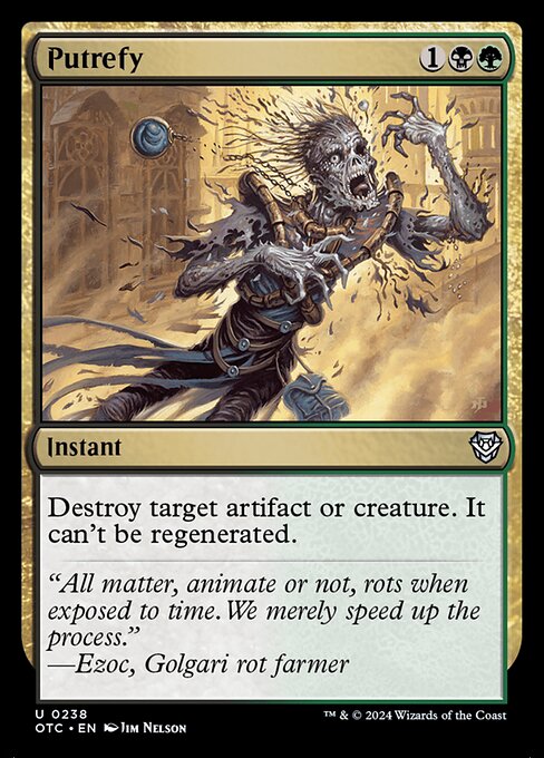 OTC: Putrefy