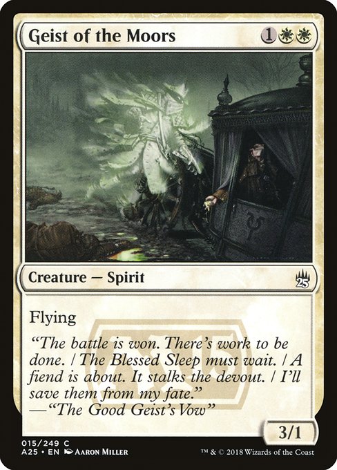 A25: Geist of the Moors (Foil)