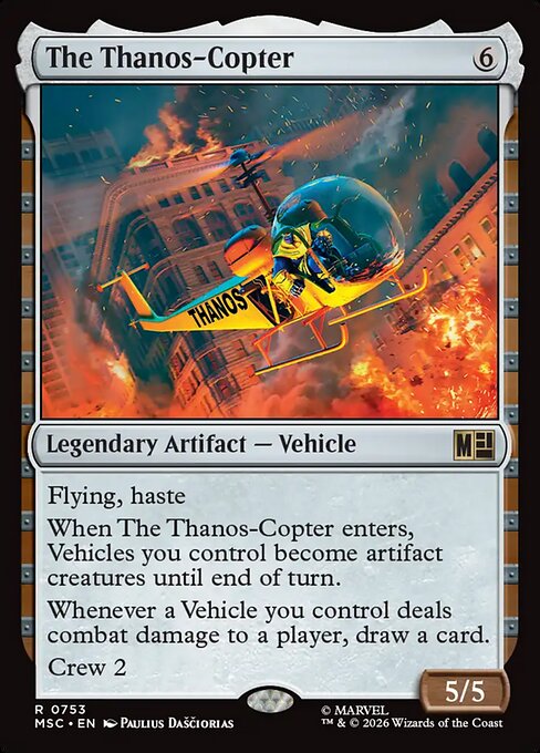 MSC: The Thanos-Copter