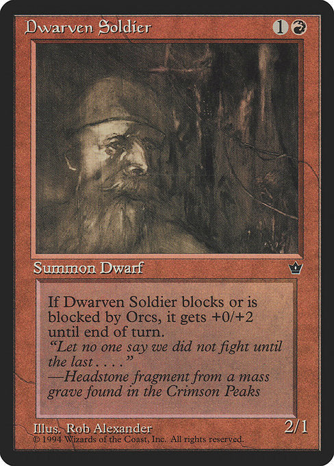 FEM: Dwarven Soldier (Alexander)