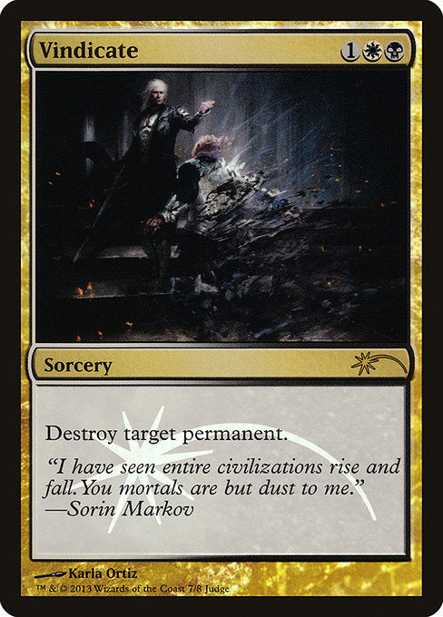J13: Vindicate (2013) (Foil)