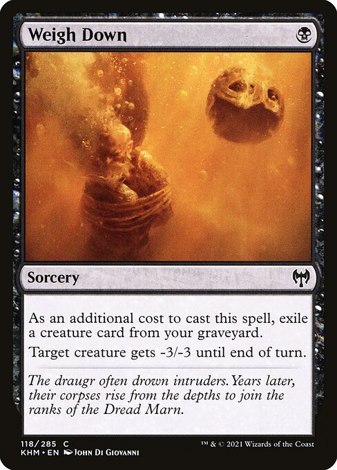 KHM: Weigh Down (Foil)