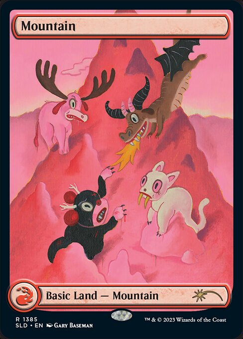 SLD: Mountain (1385) (Foil)