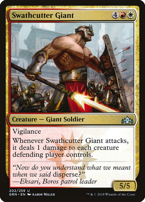 GRN: Swathcutter Giant (Foil)