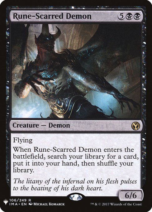 PLST: Rune-Scarred Demon