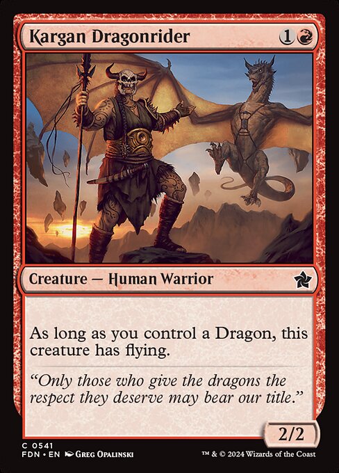FDN: Kargan Dragonrider