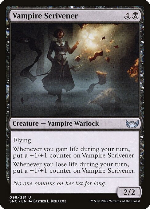 SNC: Vampire Scrivener