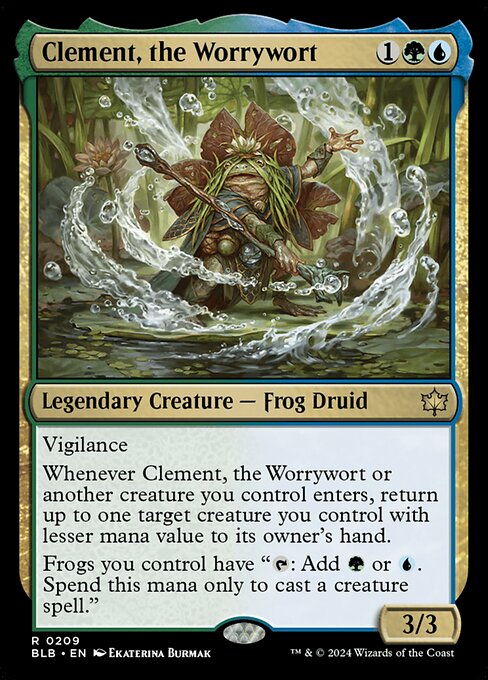 BLB: Clement, the Worrywort