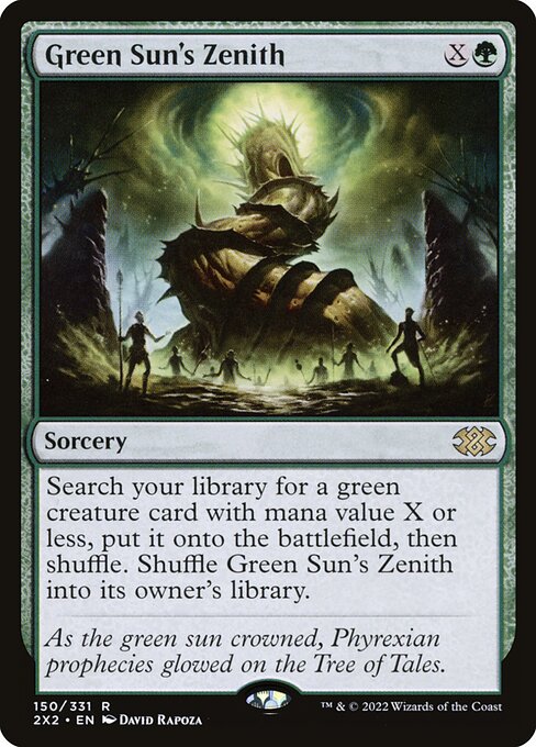 2X2: Green Sun's Zenith (Foil)