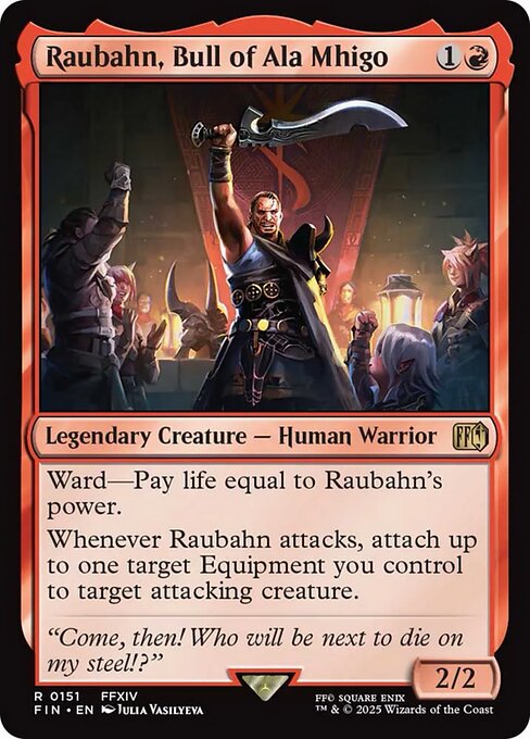 FIN: Raubahn, Bull of Ala Mhigo (Foil)