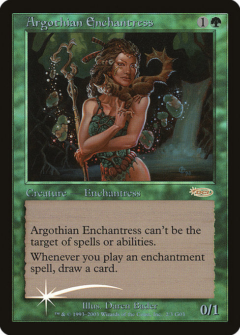 G03: Argothian Enchantress (Foil)