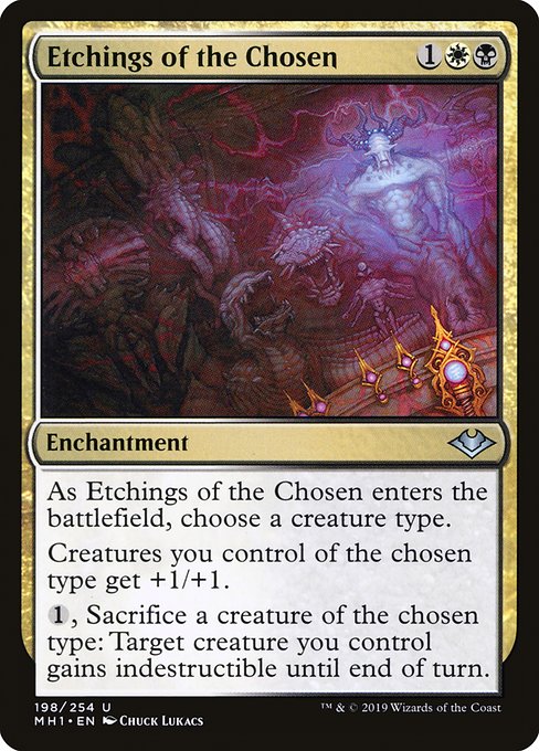 MH1: Etchings of the Chosen (Foil)