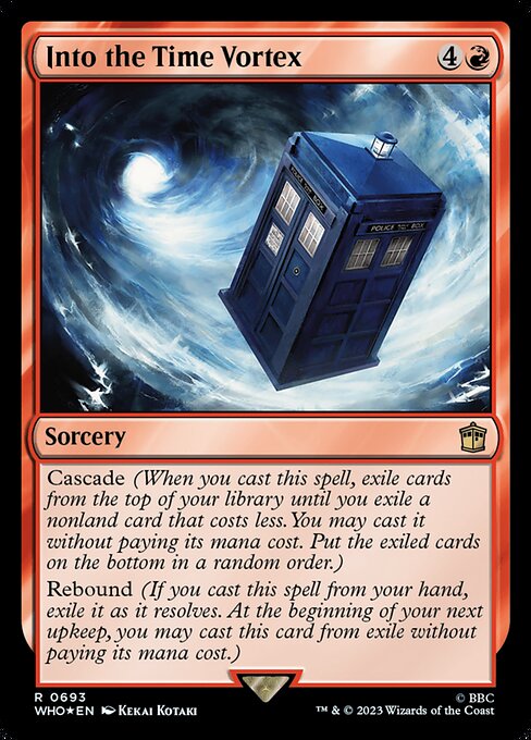 WHO: Into the Time Vortex (Surge Foil)