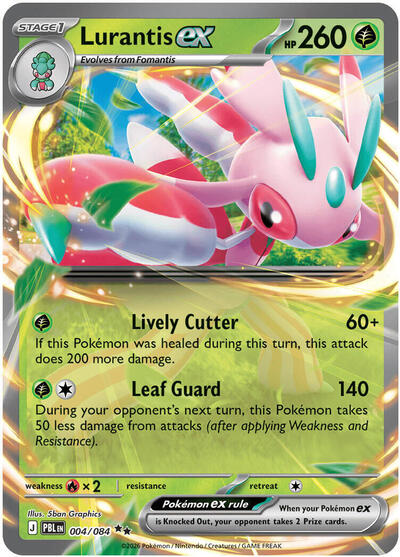 ME05: Lurantis ex - 004/084 (Holofoil)