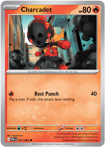 ME05: Charcadet (Reverse Holofoil)