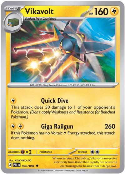 ME05: Vikavolt (Reverse Holofoil)