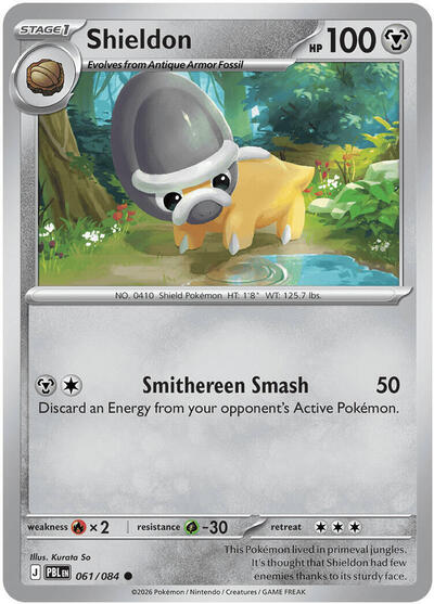 ME05: Shieldon (Reverse Holofoil)