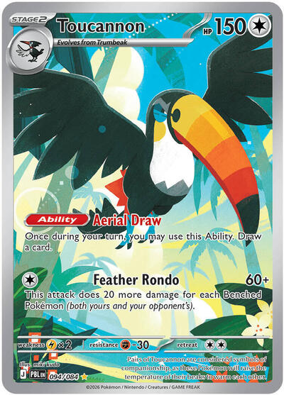 ME05: Toucannon - 094/084 (Holofoil)