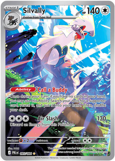 ME05: Silvally - 095/084 (Holofoil)