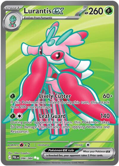 ME05: Lurantis ex - 096/084 (Holofoil)